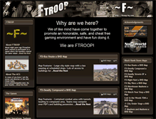 Tablet Screenshot of ftroop-hq.com